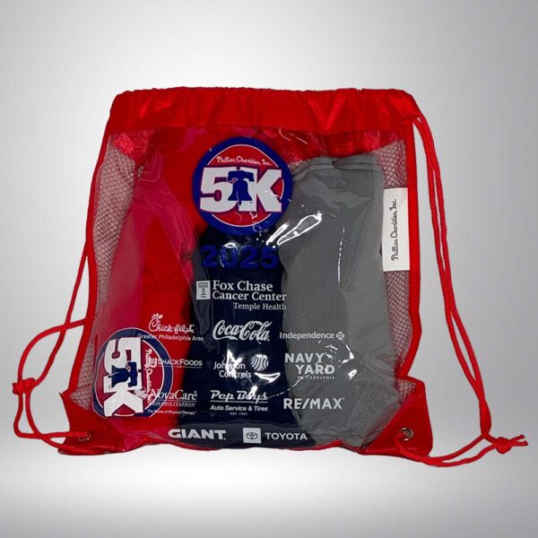 Clear Drawstring Security Bag