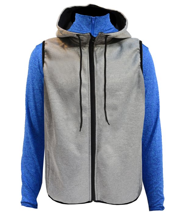 Palermo Poly Fleece Hooded Vest
