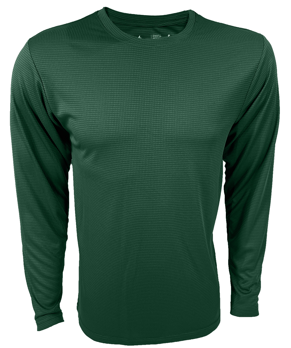 Men's Forest Lattice Long Sleeve T-Shirt