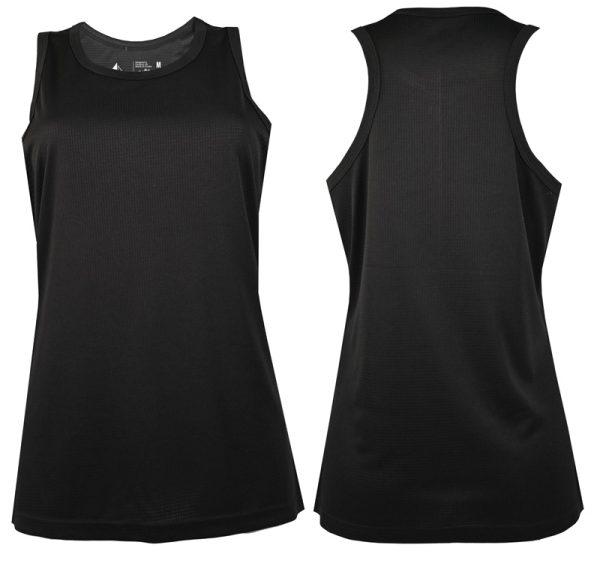 Women's Black Lattice Tank Top