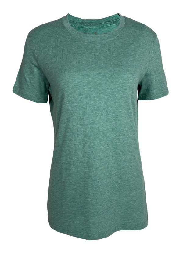 Women's Rivulet Recycled Heather Blend - Crew Neck Short Sleeve T-Shirt
