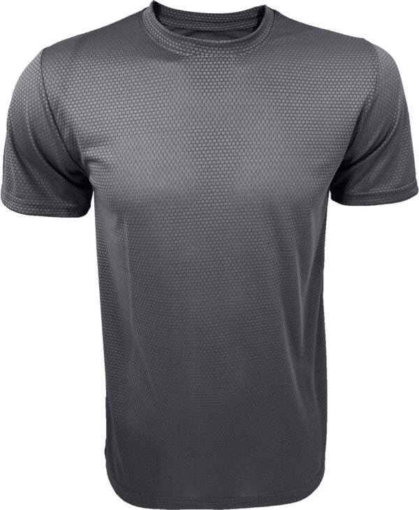 Youth Charcoal Eclipse Short Sleeve Performance Tee