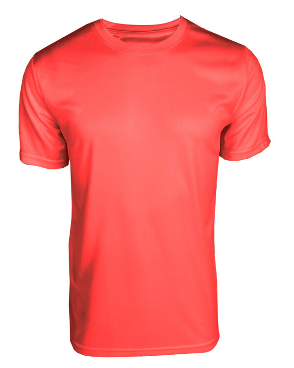 Men's Red 711c Marquis Short Sleeve Performance Tee