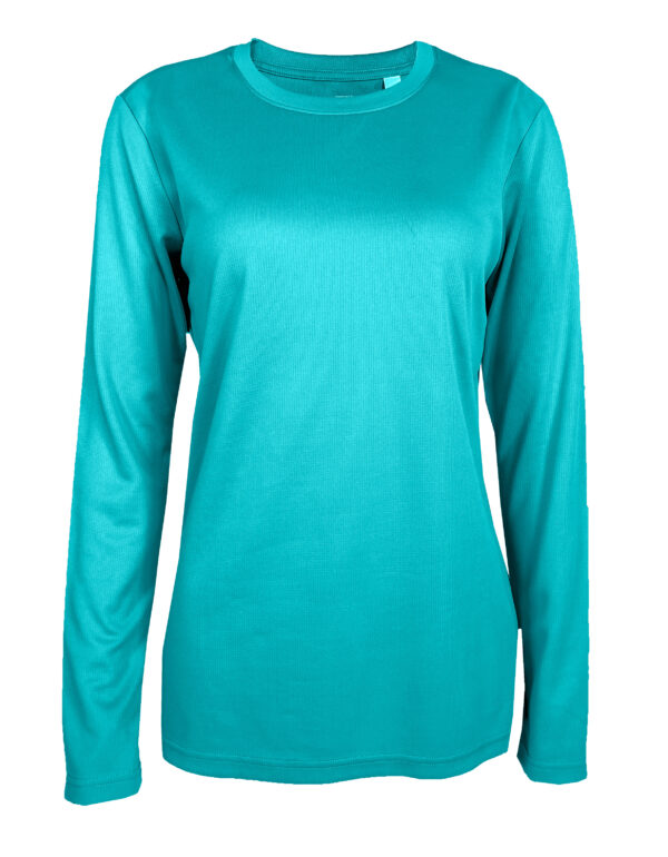 Women's Blue 319c Marquis Long Sleeve Performance Tee