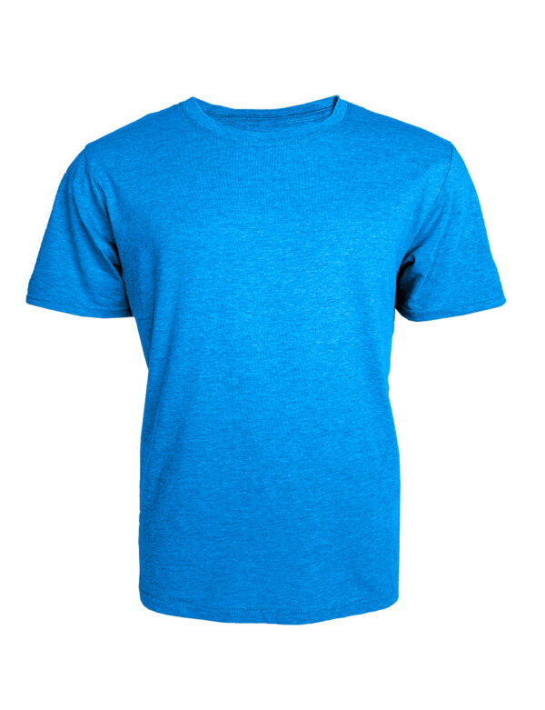 Youth Azure RP Heather CVC Blend Short Sleeve Tee