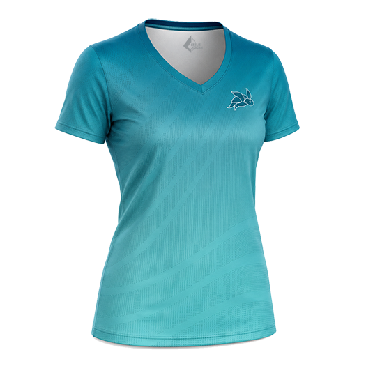 tortoise shirt sample womens v-neck