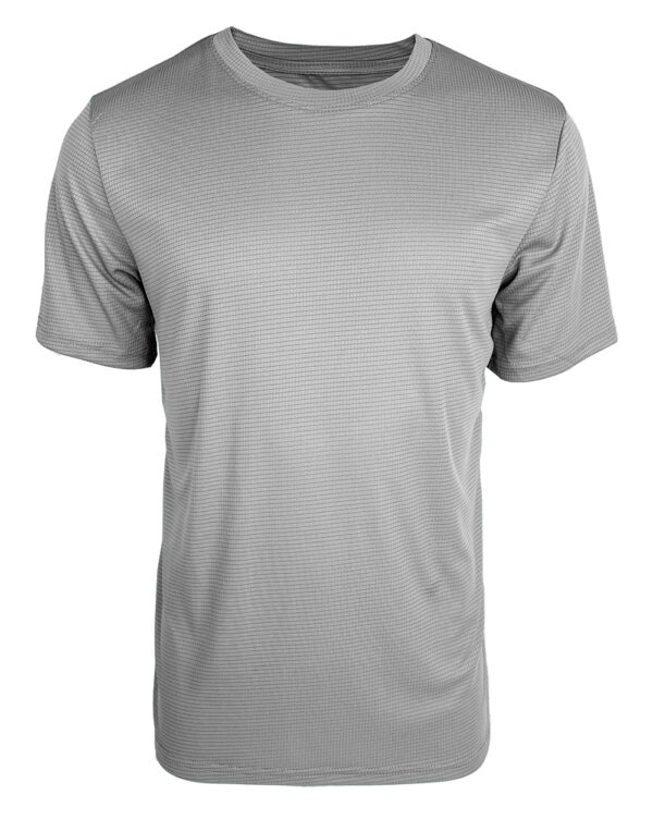 Men's Dove Gray Lite Lattice Men's Short Sleeve Crew (SSC)
