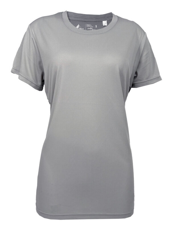 Women's Dove Gray Lite Lattice Women's Short Sleeve Crew (SSC)